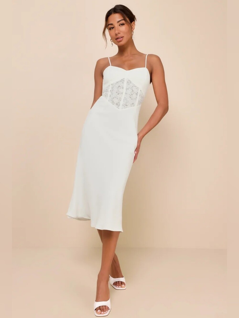 Lulus White Dress
